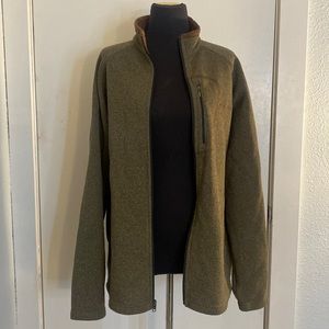 A army green Columbia jacket